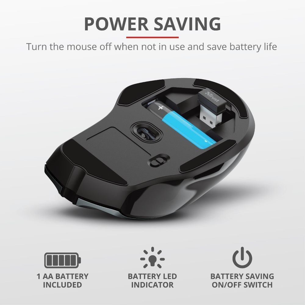 Myš TRUST Nito Wireless Mouse