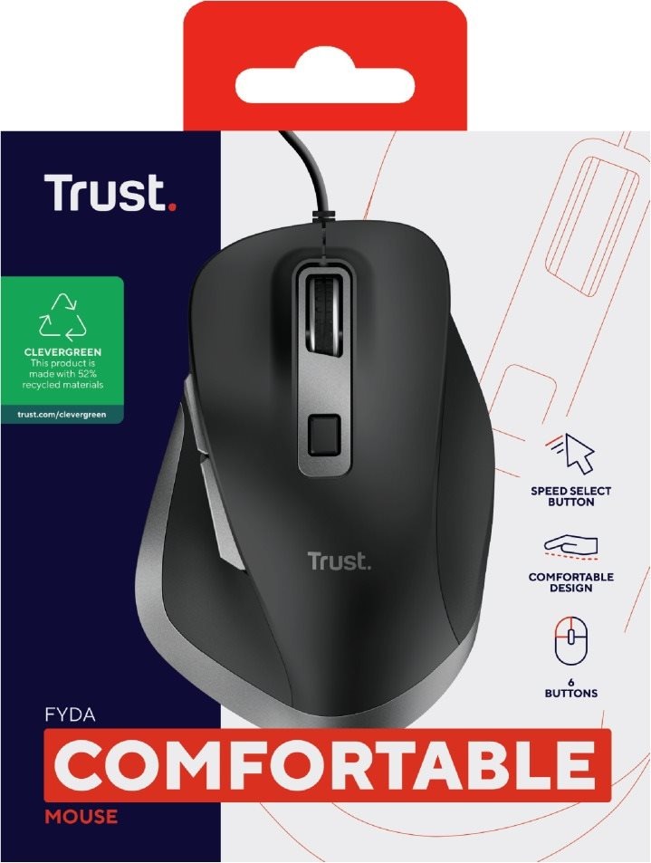 Trust FYDA MOUSE ECO certified Mouse
