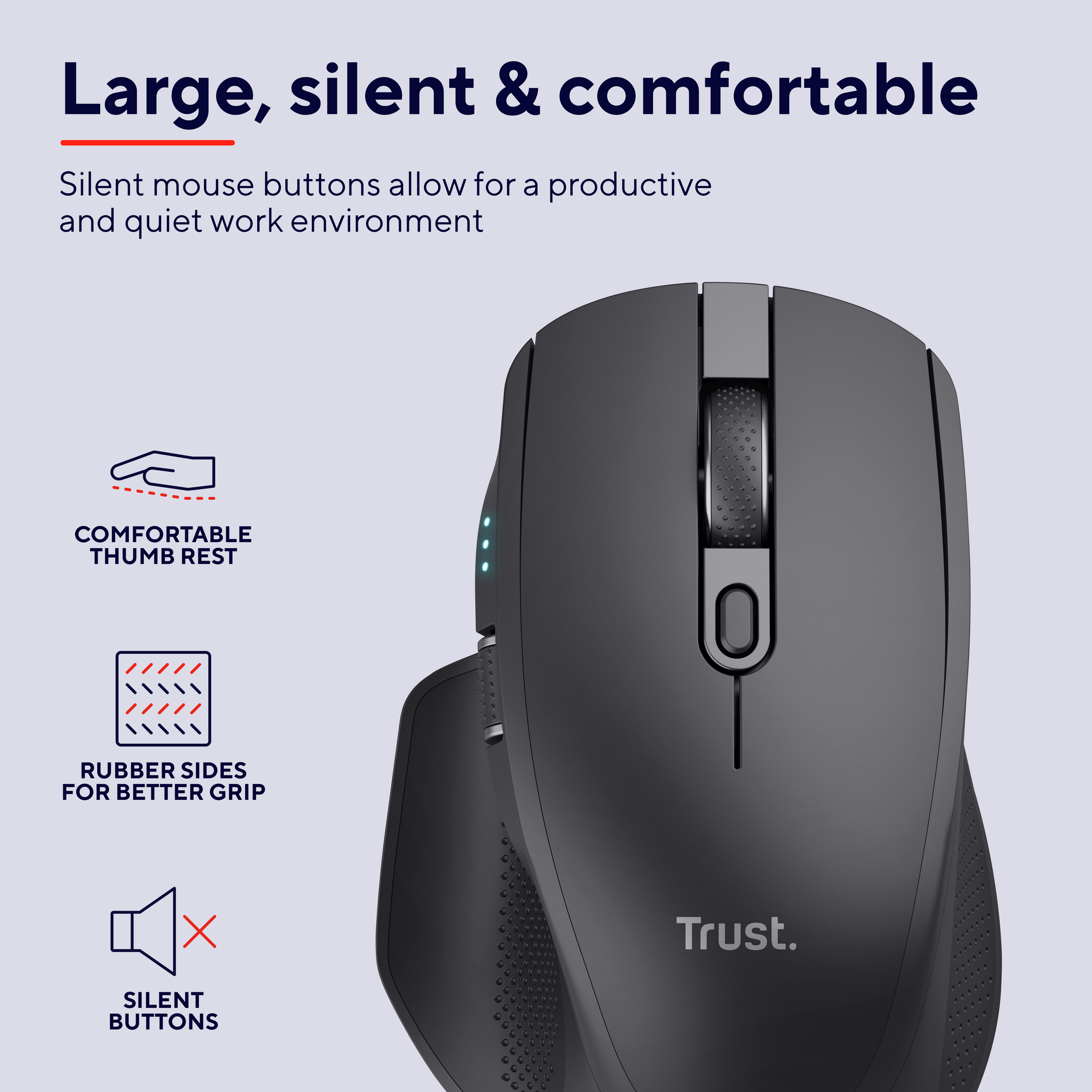 Trust OZAA+ MULTI-CONNECT Wireless Mouse