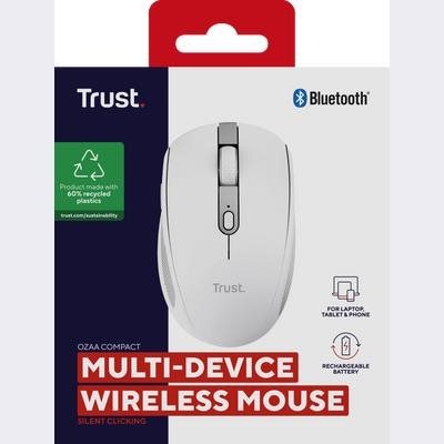 Trust OZAA COMPACT Eco Wireless Mouse White