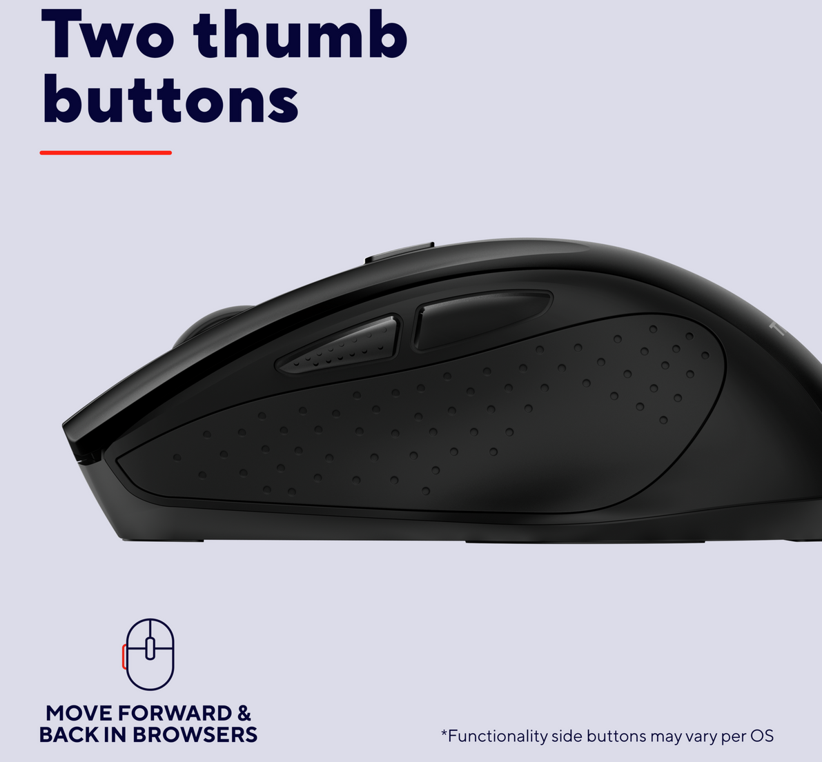 Trust NITO Silent Wireless Mouse egér