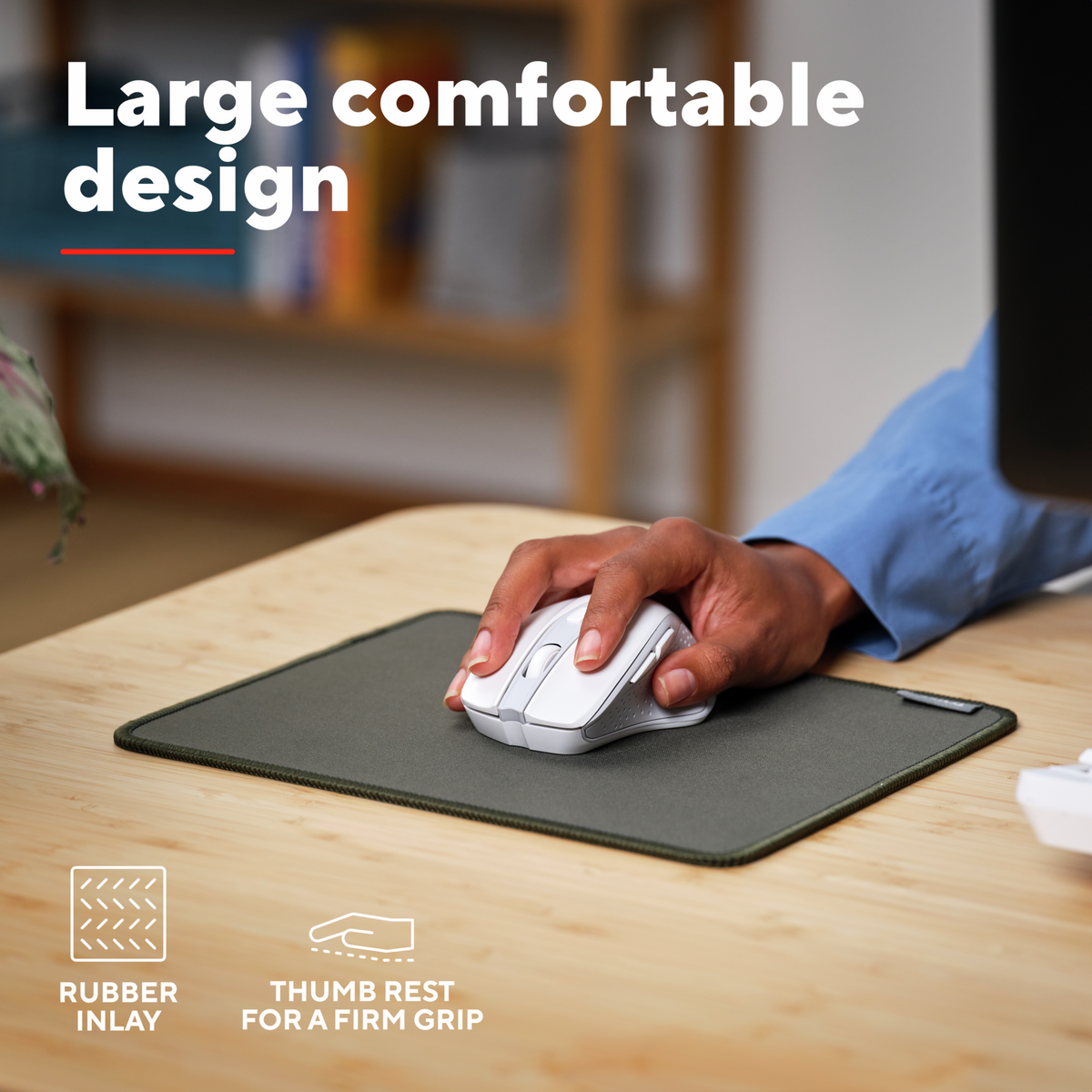 Trust NITO Silent Wireless Mouse White