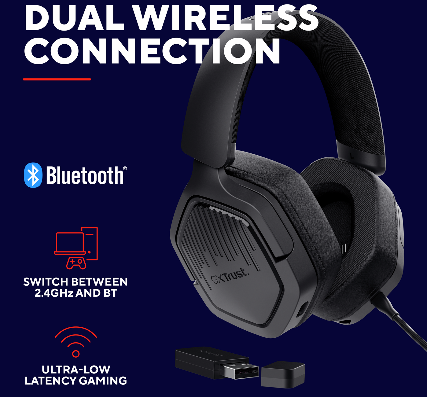 Gaming headset Trust GXT1493 RAVOX