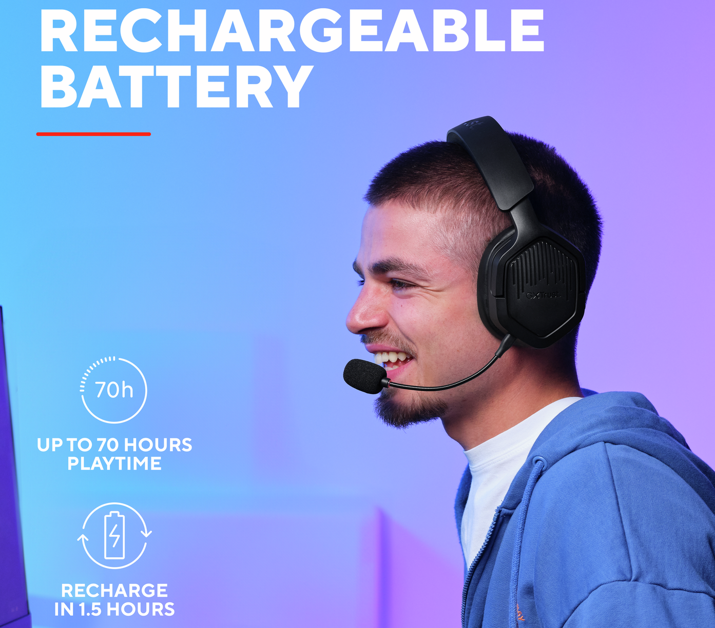 Gaming headset Trust GXT1493 RAVOX