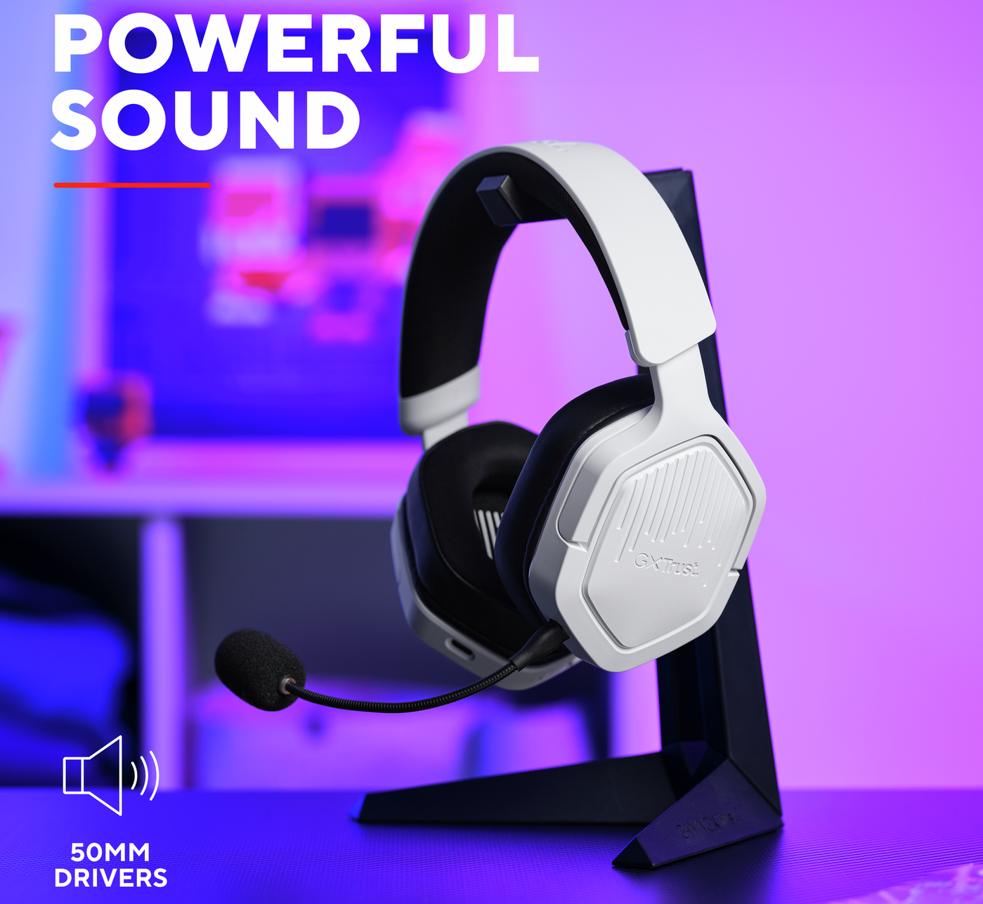 Gaming headset Trust GXT1493W RAVOX