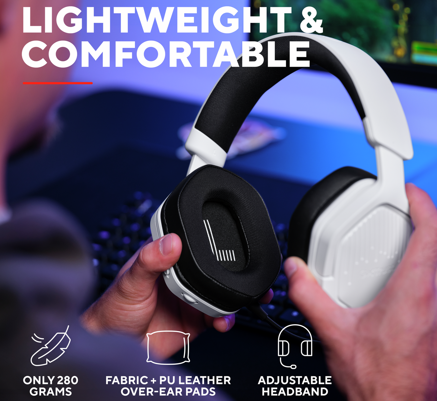 Gaming headset Trust GXT1493W RAVOX