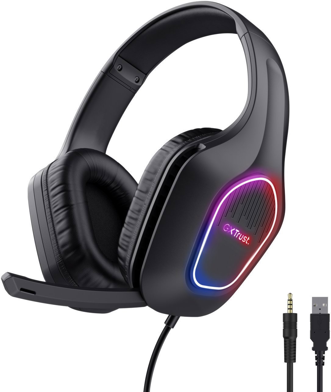 TRUST GXT416 ZIROX BLK gaming headset