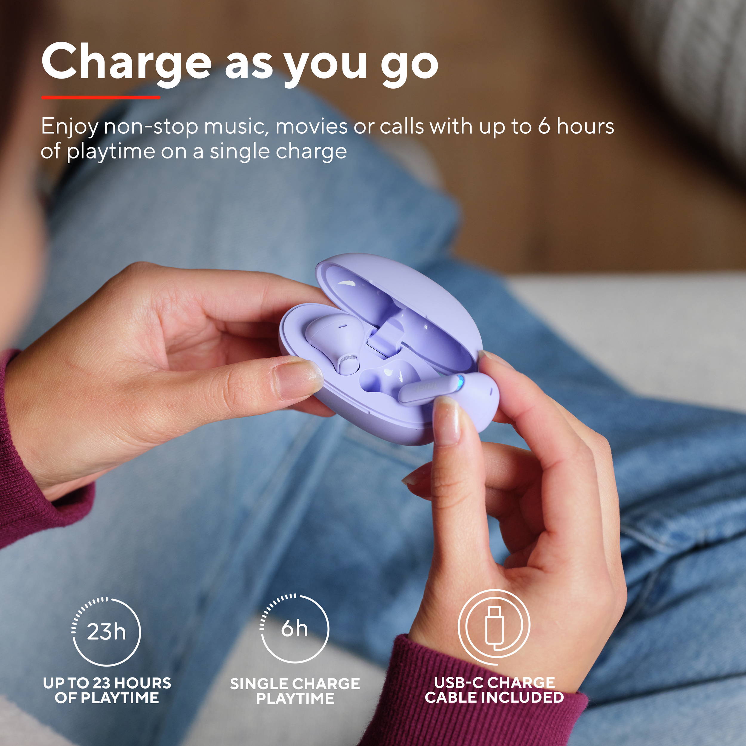 Trust YAVI ENC wireless earphones