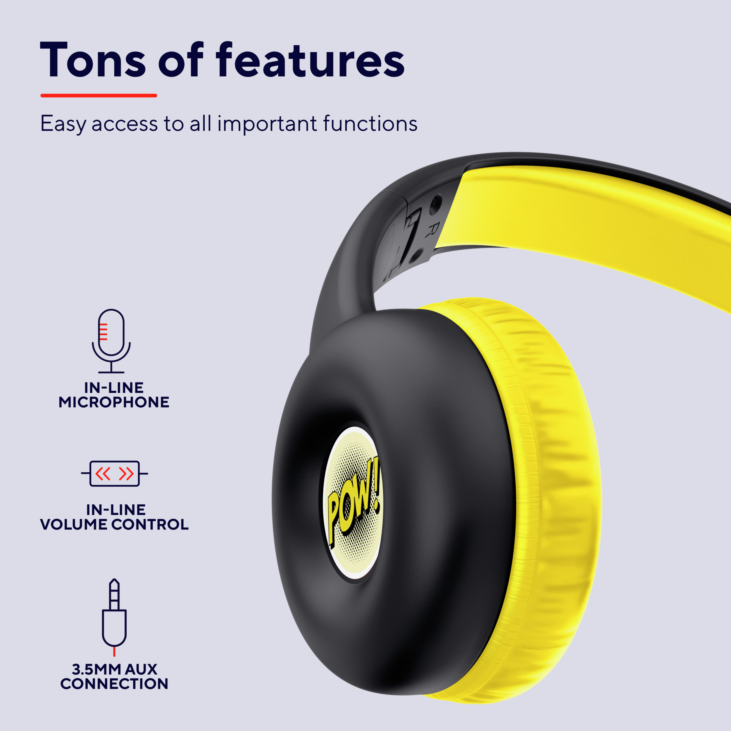 Trust NOUNA Kids Headphones