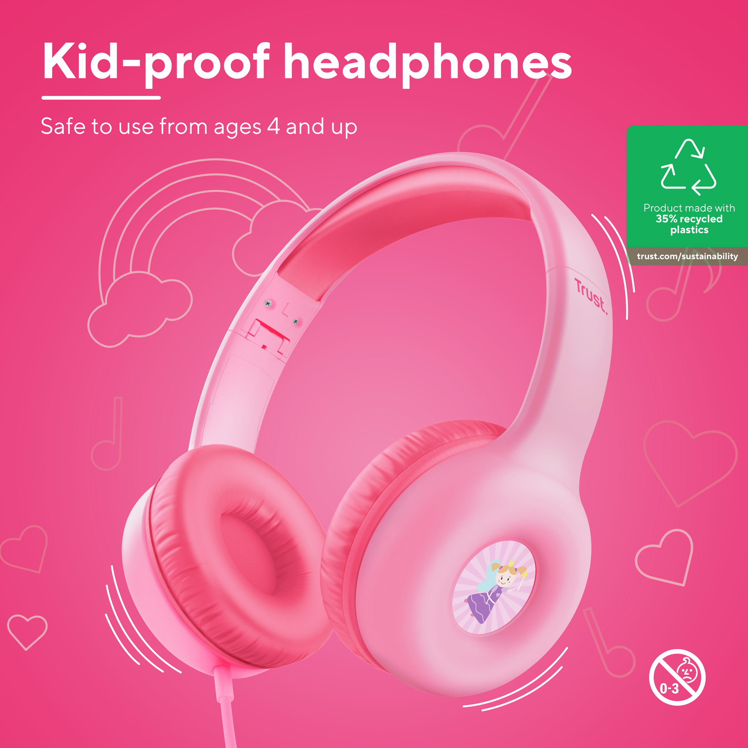 Trust NOUNA Kids headphones