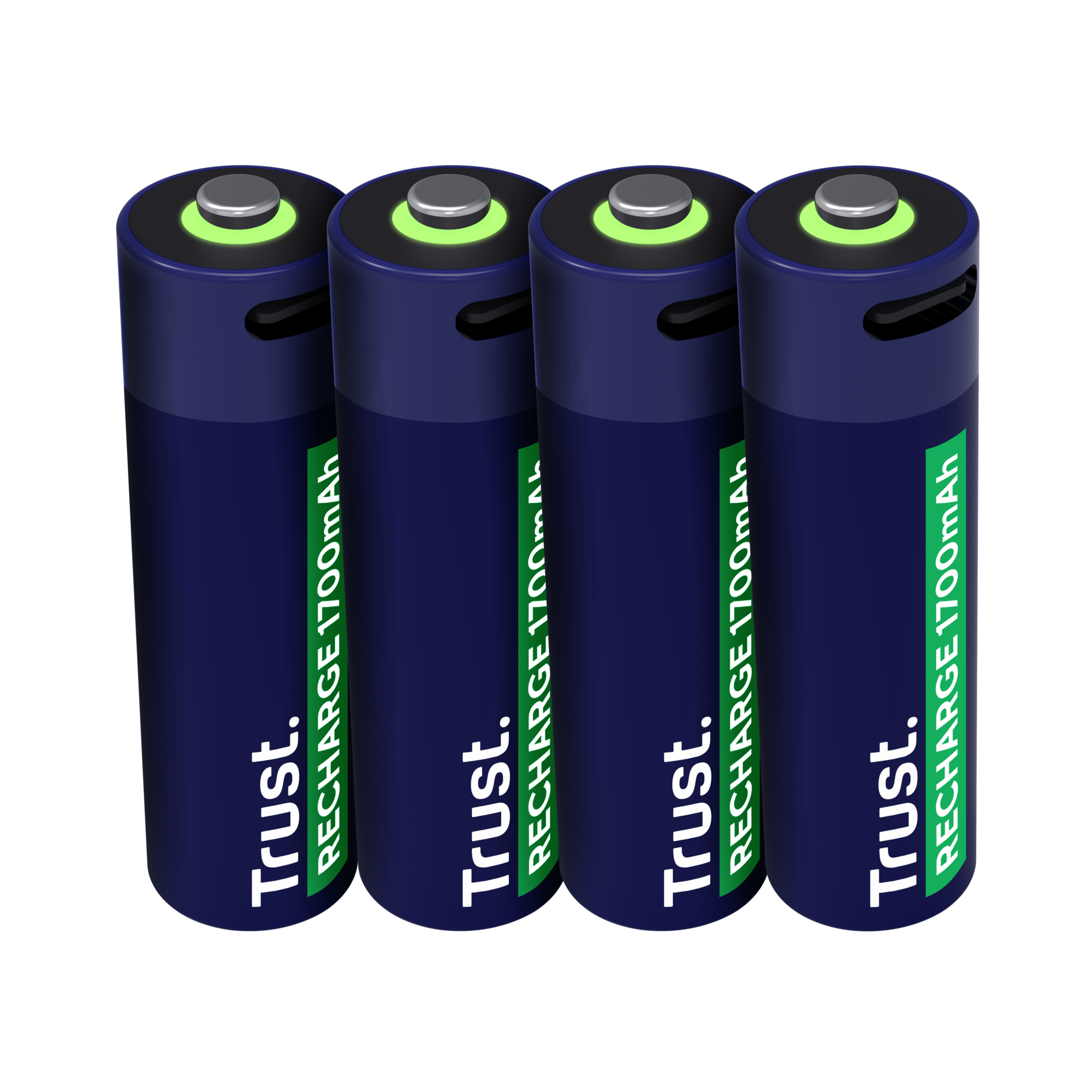 Nabíjecí baterie Trust USB-C Rechargeable Batteries 4P - AA