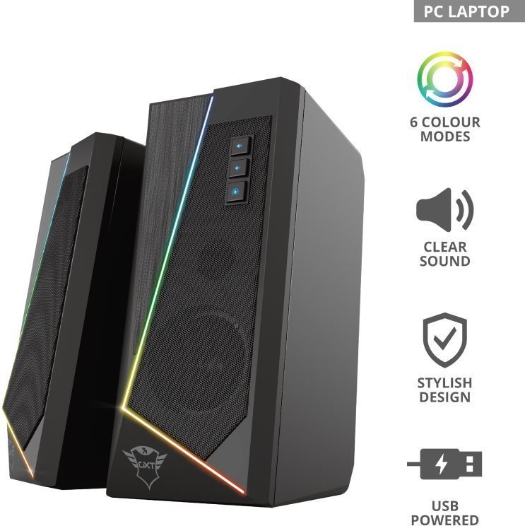 Reproduktory Trust GXT 609 Zoxa RGB