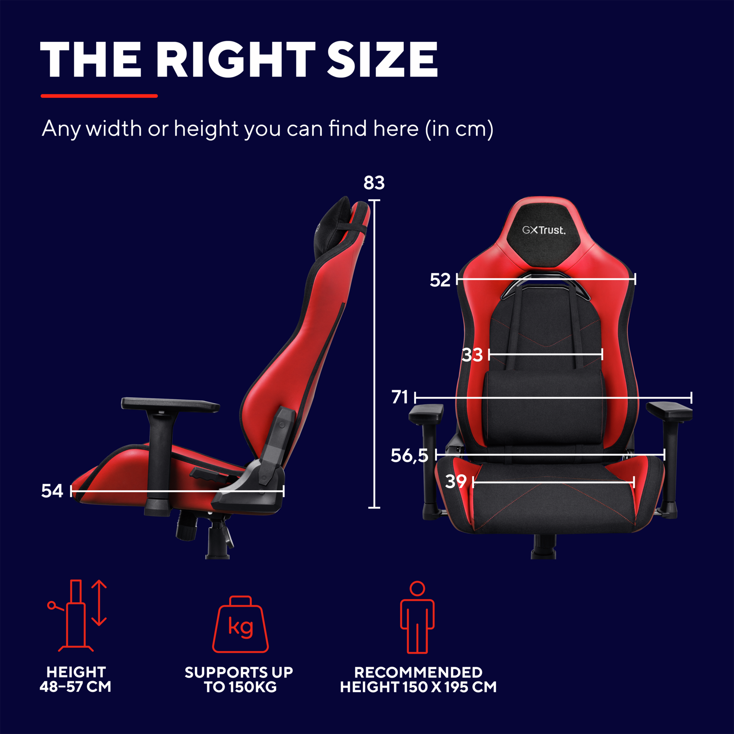 Herní židle Trust GXT714 RUYA ECO Gaming chair, černá