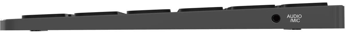 Klávesnice Rapoo UCK-6001 klávesnice s USB-C multiport hubem 8v1