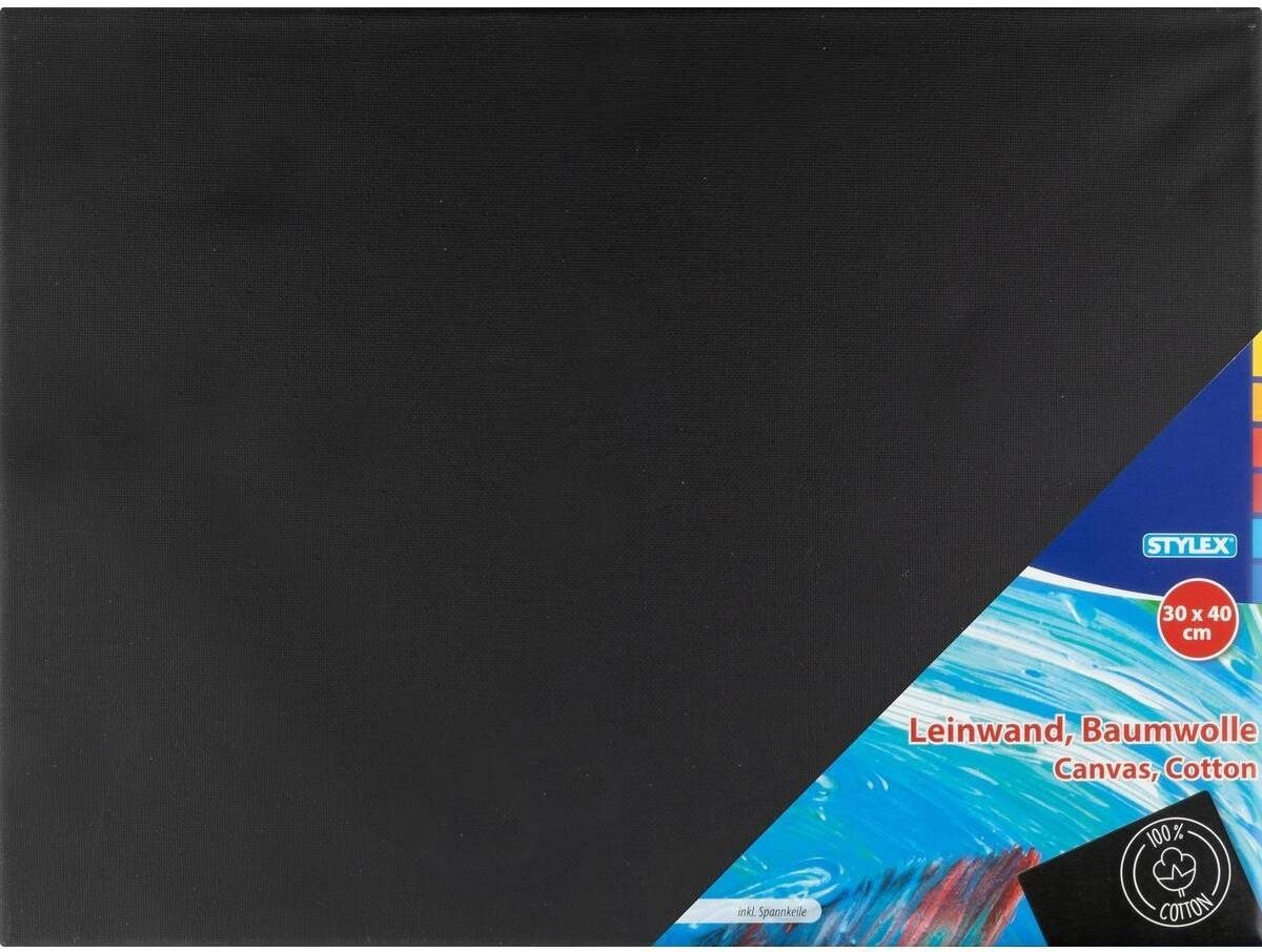Painting canvas Stylex GmbH black