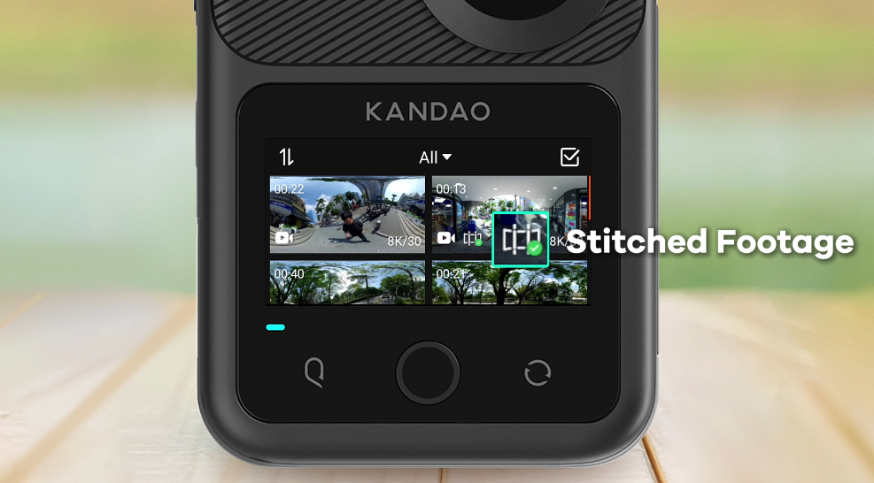 360 camera Kandao QooCam 3 Ultra 8K 360 camera