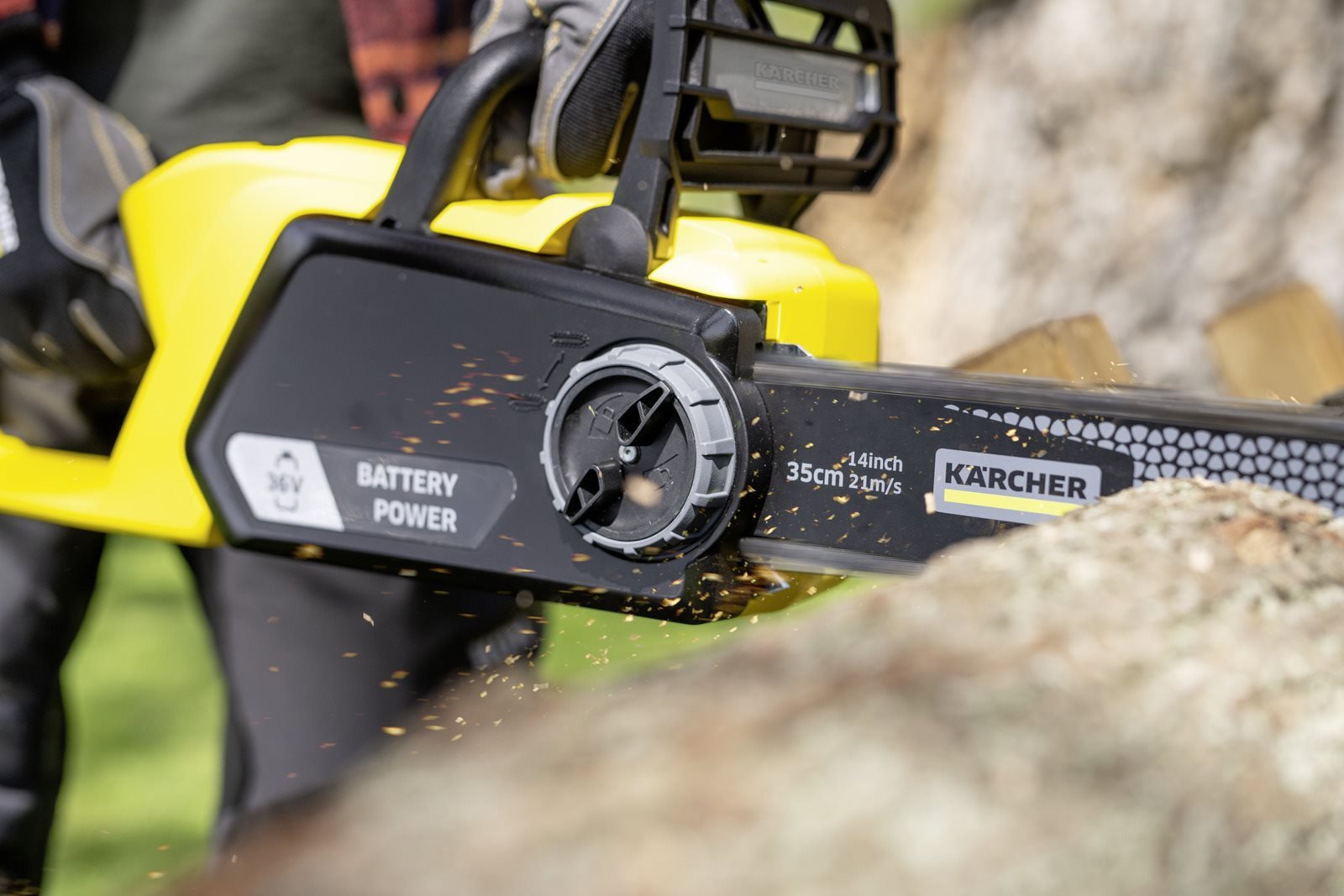 Motorová pila KÄRCHER Řetězová pila AKU CNS 36-35 Battery 36V (bez AKU)