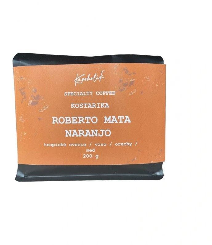 Káva KÁVOHOLIK Kostarika Roberto Mata Naranjo, 200 g, Amarillo Catuai