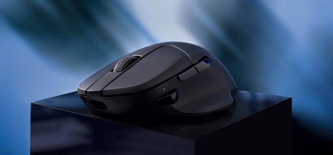 Herná myš Keychron M7 Wireless Mouse - Black