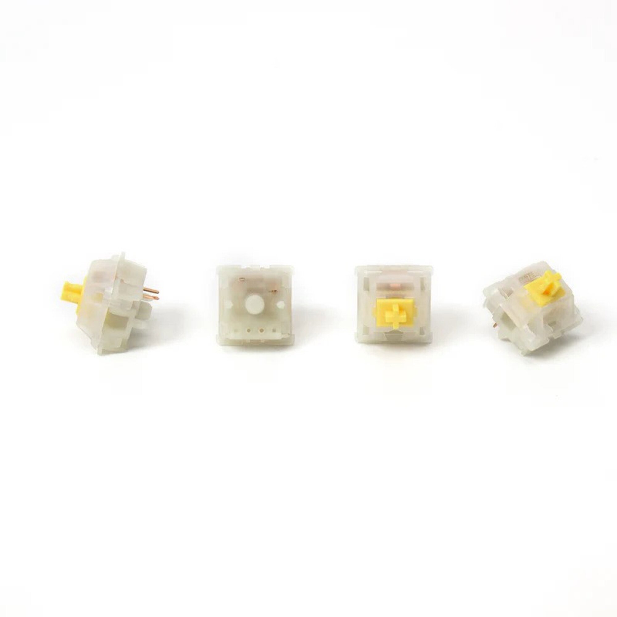 Mechanické spínače Gateron KS-3 Milky Pro Switch - Yellow (110 ks)