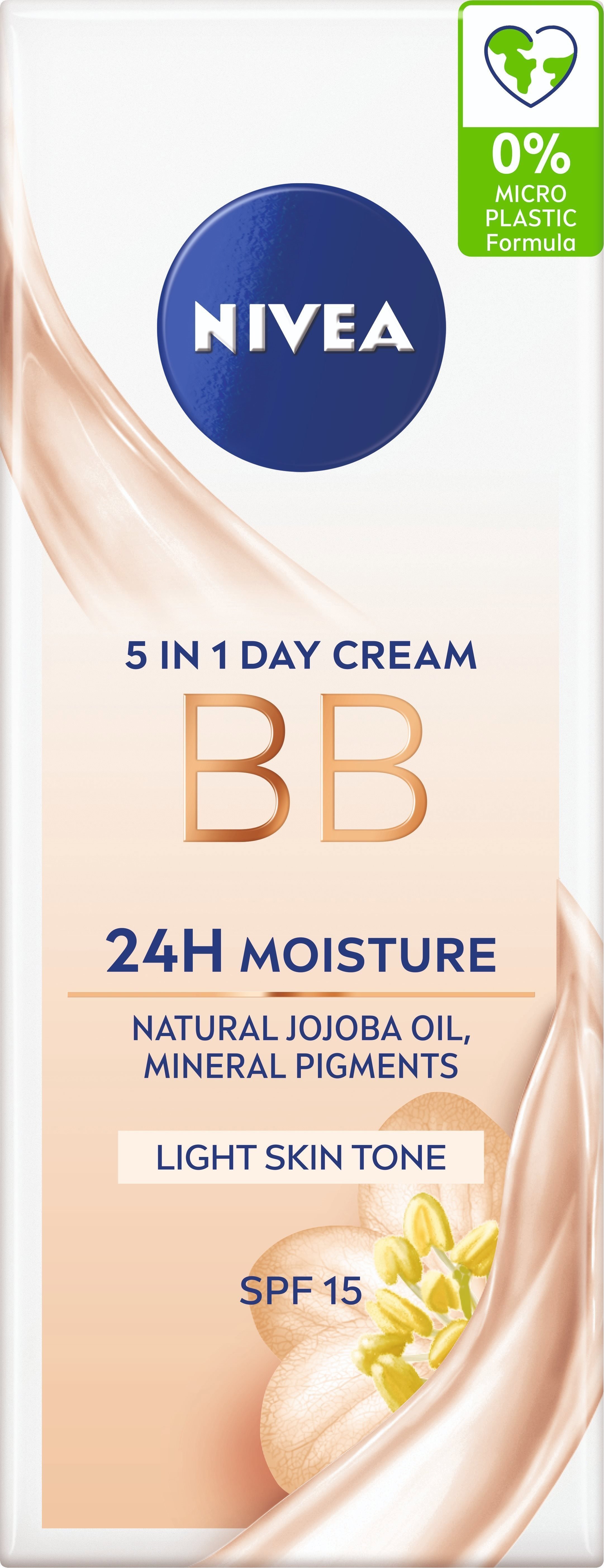 BB krém NIVEA Essentials BB Cream 5v1 Light 50 ml