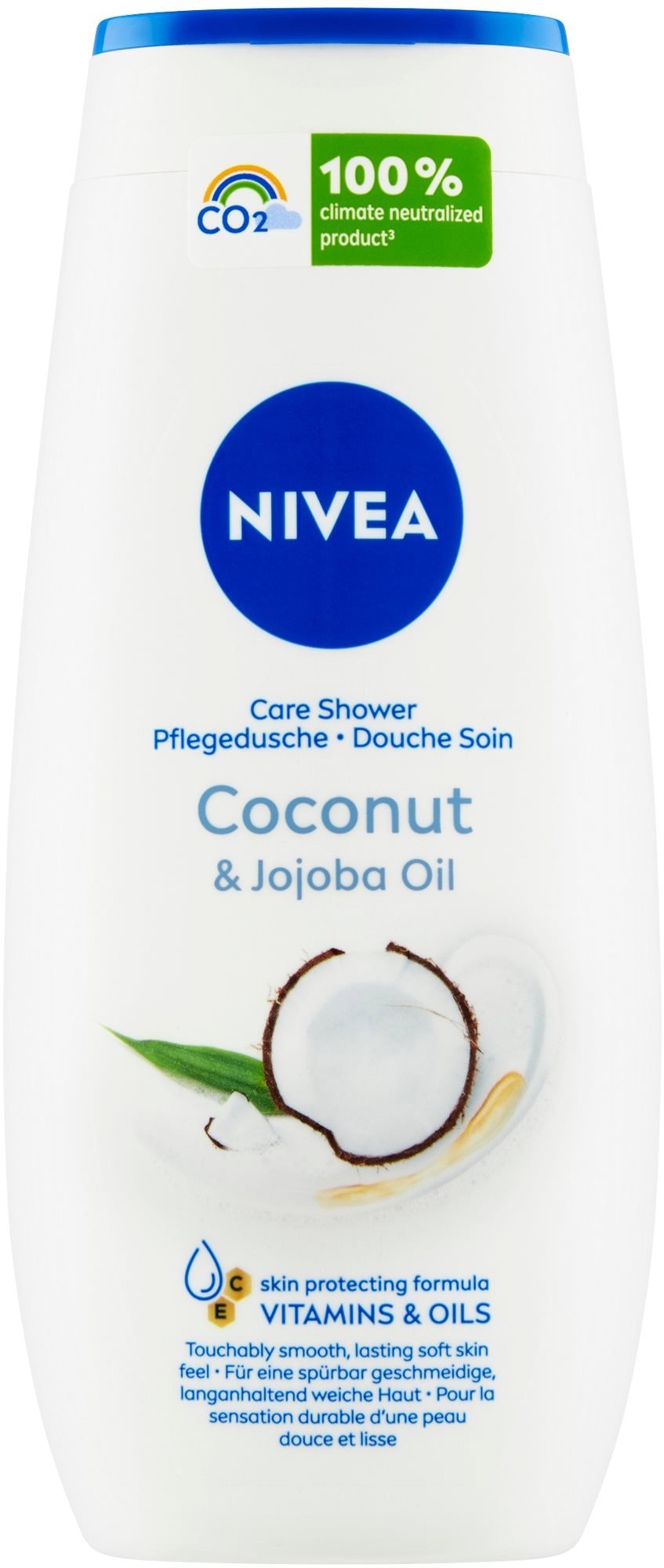 Sprchový gel NIVEA Care & Coconut Shower Gel 250 ml