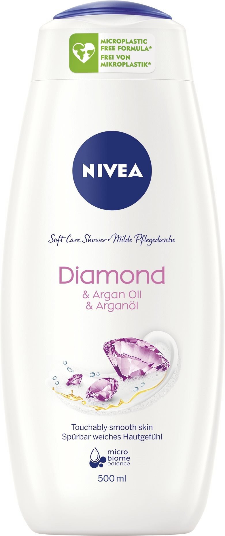 Sprchový gel NIVEA Care & Diamond Shower Gel 500 ml