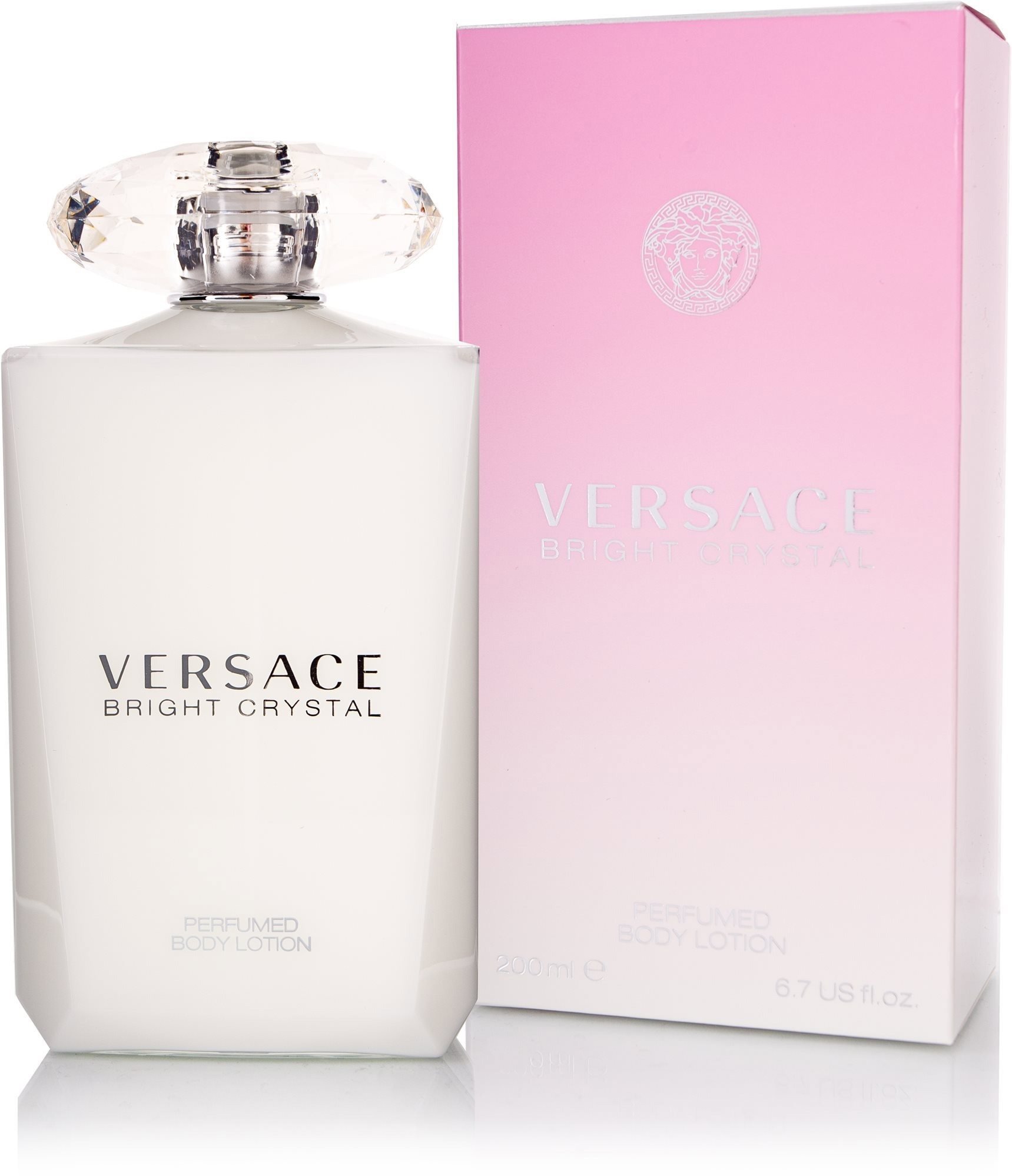 Tělové mléko VERSACE Bright Crystal přináší exkluzivní vonné složky, které okouzlí každou ženu