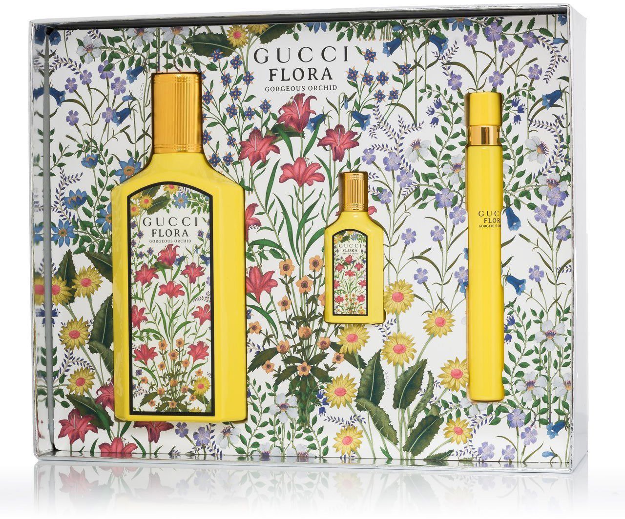Dárková sada parfémů GUCCI Flora Gorgeous Orchid Set EdP 115 ml