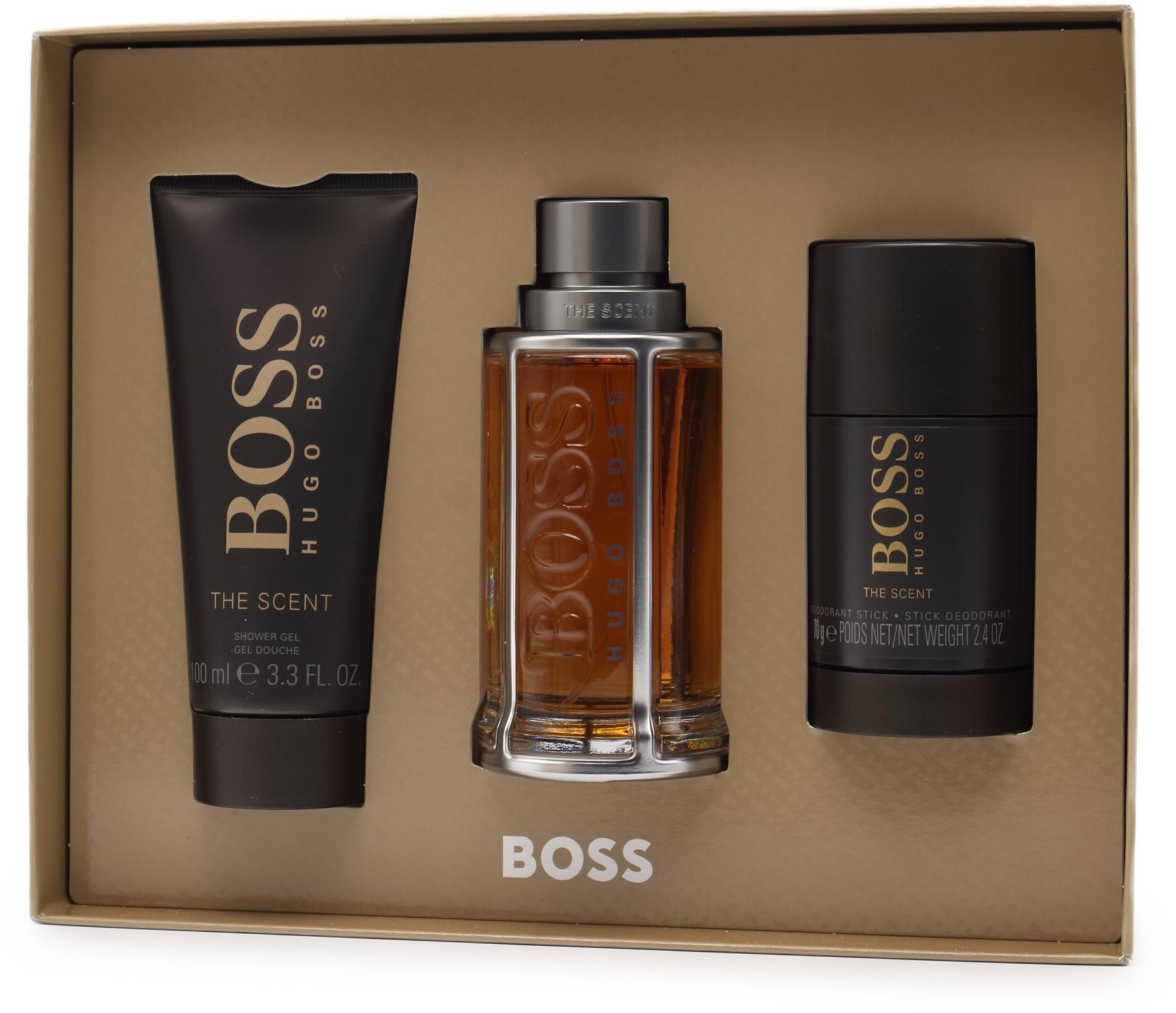 HUGO BOSS The Scent Giftset EdT 150 ml