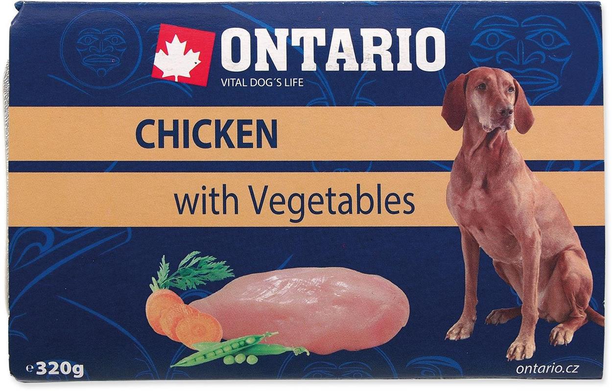 Ontario Vanička kuřecí se zeleninou 320 g