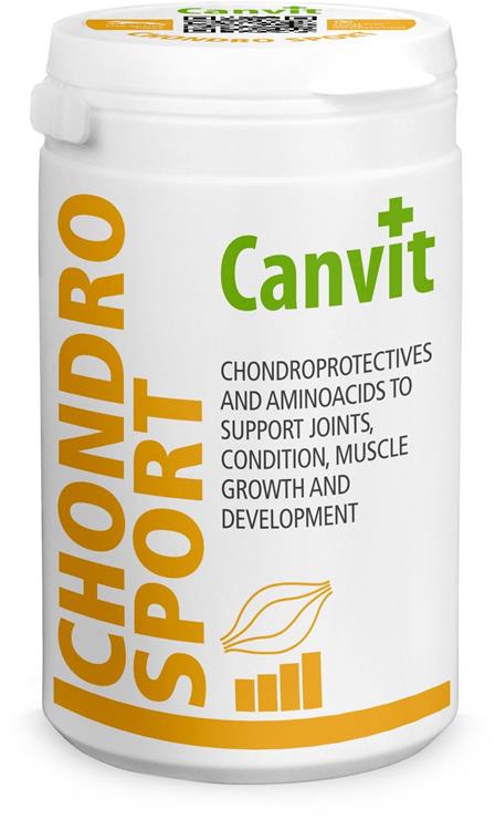Kĺbová výživa Canvit Chondro Sport pre psov 230 g