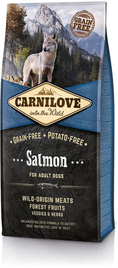 Granule pro psy Carnilove Granule s lososem pro dospělé psy 12 kg