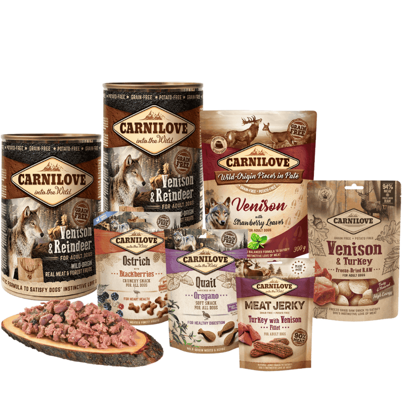 Konzerva pro psy Carnilove Wild Meat Losos & Krocan 400 g