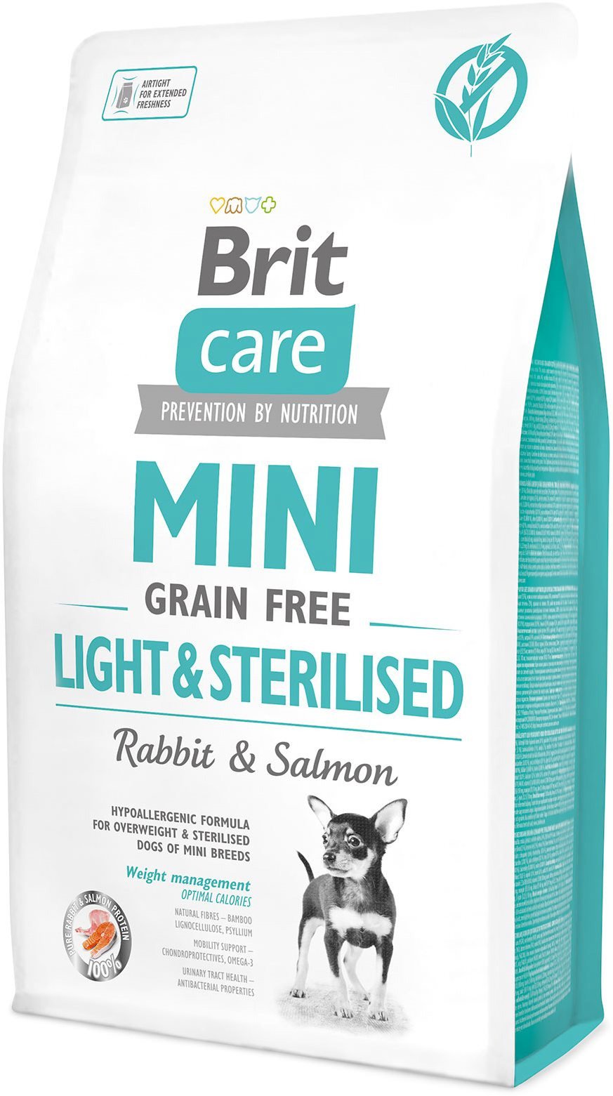 Light & sterilised