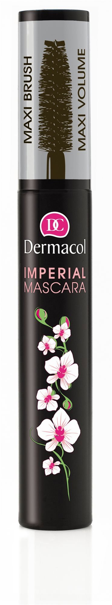 Řasenka DERMACOL Imperial Mascara Black 13 ml