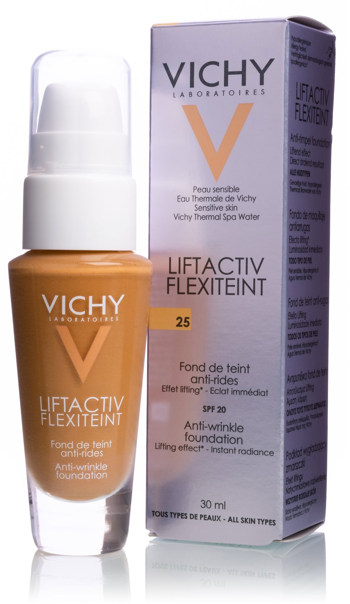 Make-up VICHY Liftactiv Flexilift Anti-Wrinkle Foundation 25 Nude 30 ml