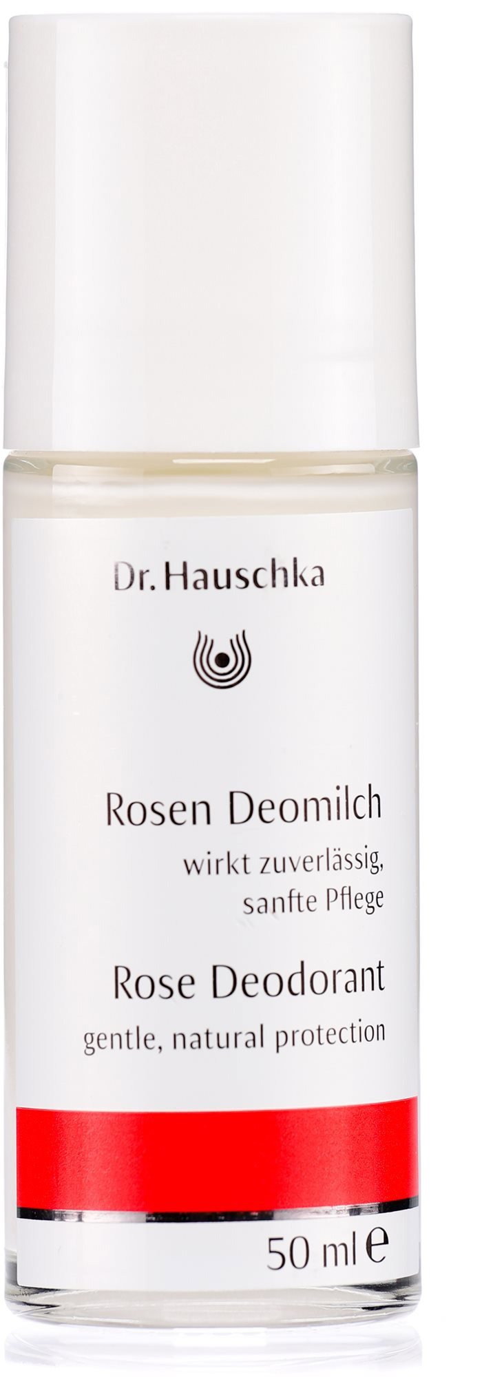 Deodorant DR. HAUSCHKA Rose je vhodný na všechny typy pokožky