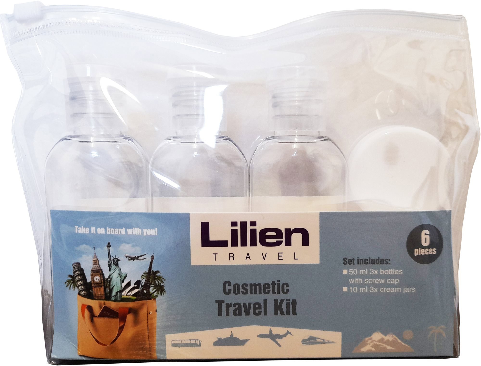 LILIEN Travel kit, 6 ks