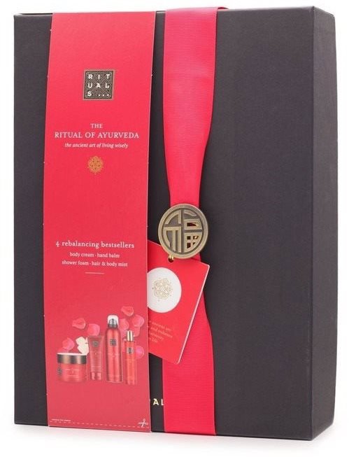 Dárková kosmetická sada RITUALS The Ritual Of Ayurveda Black Edition Set L 520 ml