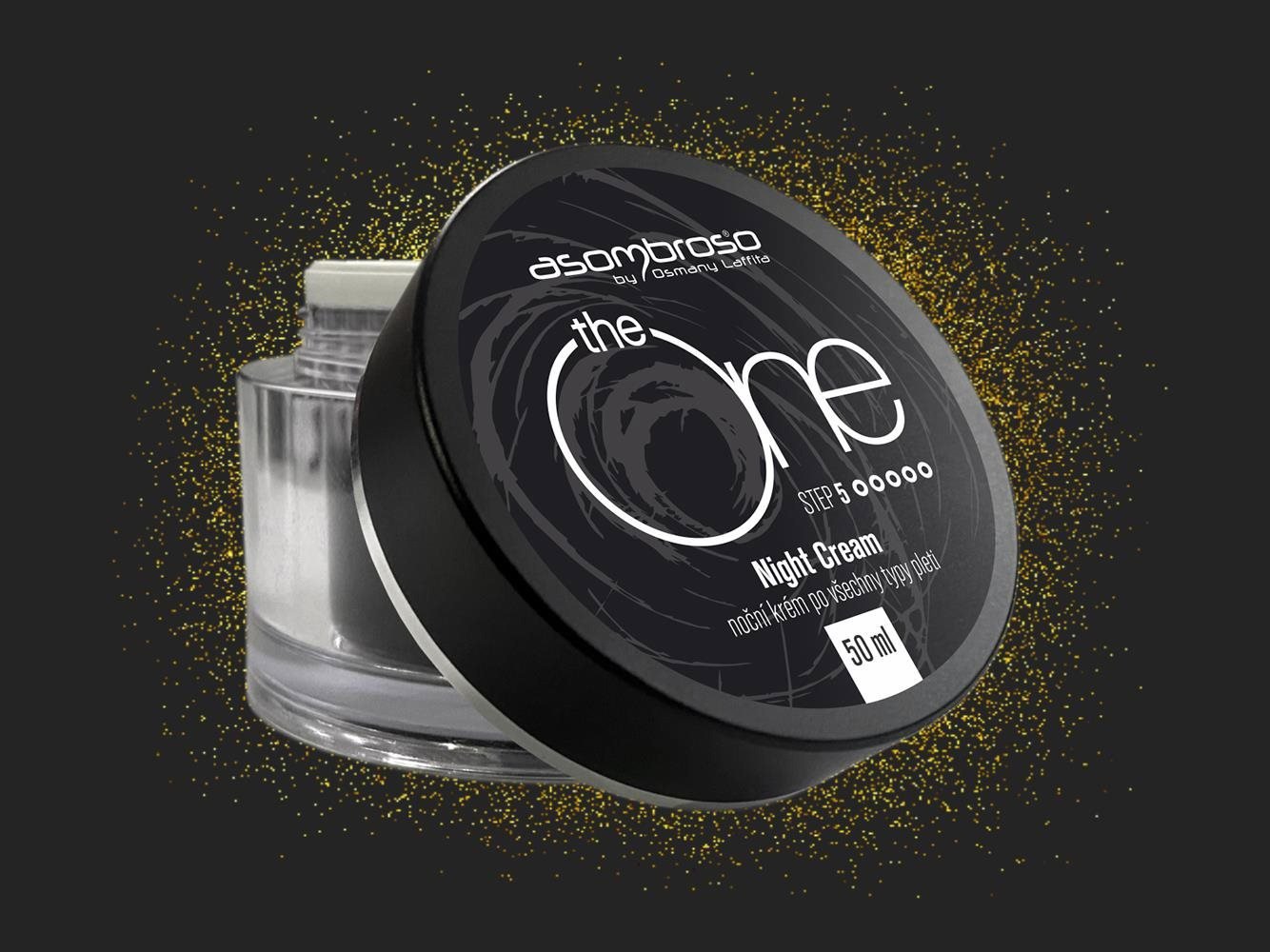 Pleťový krém Asombroso by Osmany Laffita The One Night Cream - noční krém pro všechny typy pleti, 50 ml