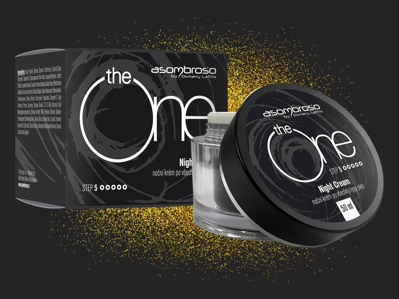 Pleťový krém Asombroso by Osmany Laffita The One Night Cream - noční krém pro všechny typy pleti, 50 ml