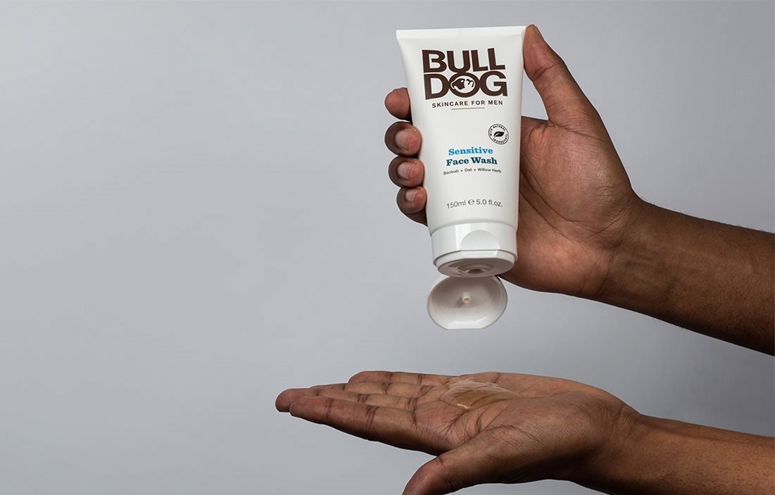 Čisticí gel BULLDOG Sensitive Face Wash 150 ml