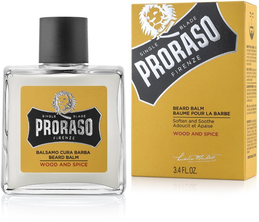 Balzám na vousy PRORASO Wood and Spice Balm 100 ml
