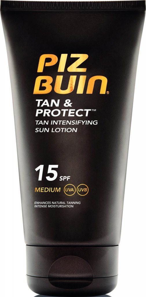 Opalovací mléko PIZ BUIN Tan & Protect Tan Intensifying Sun Lotion SPF15 150 ml