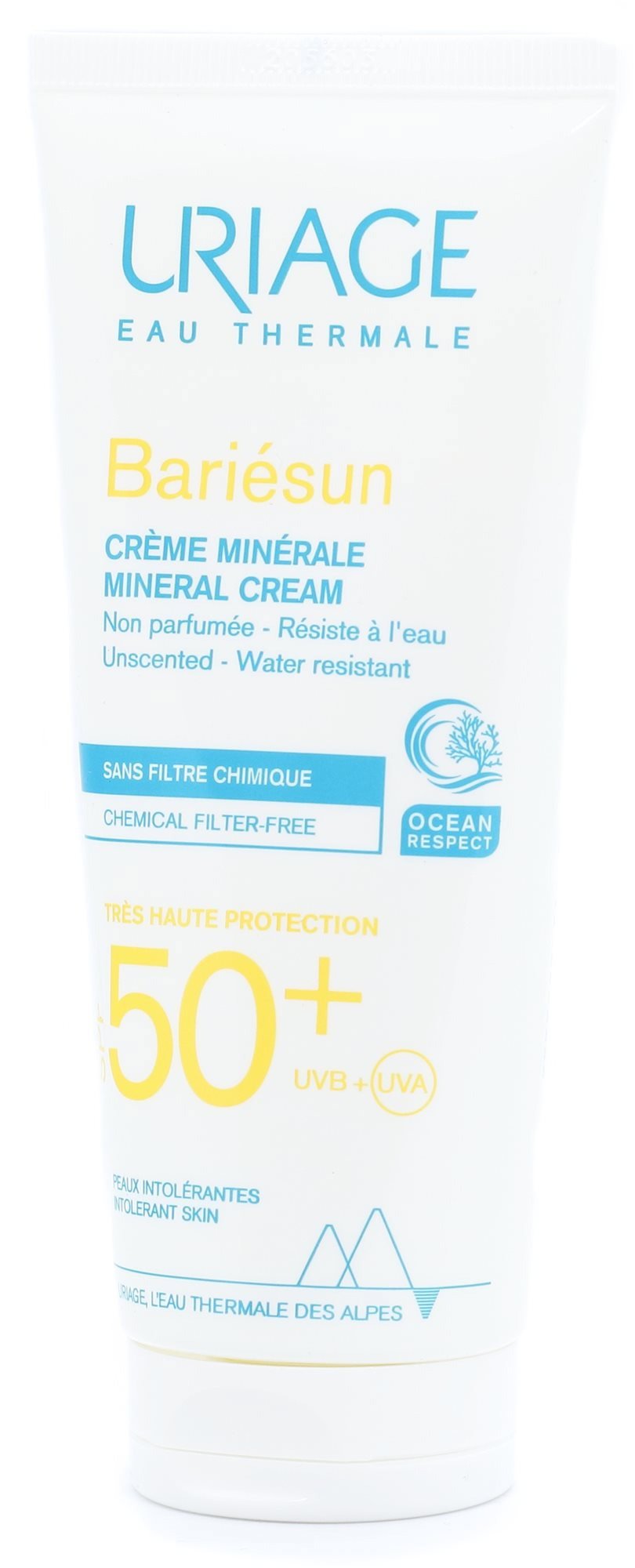 Opalovací krém URIAGE Bariésun Mineral Cream SPF50+ 100 ml