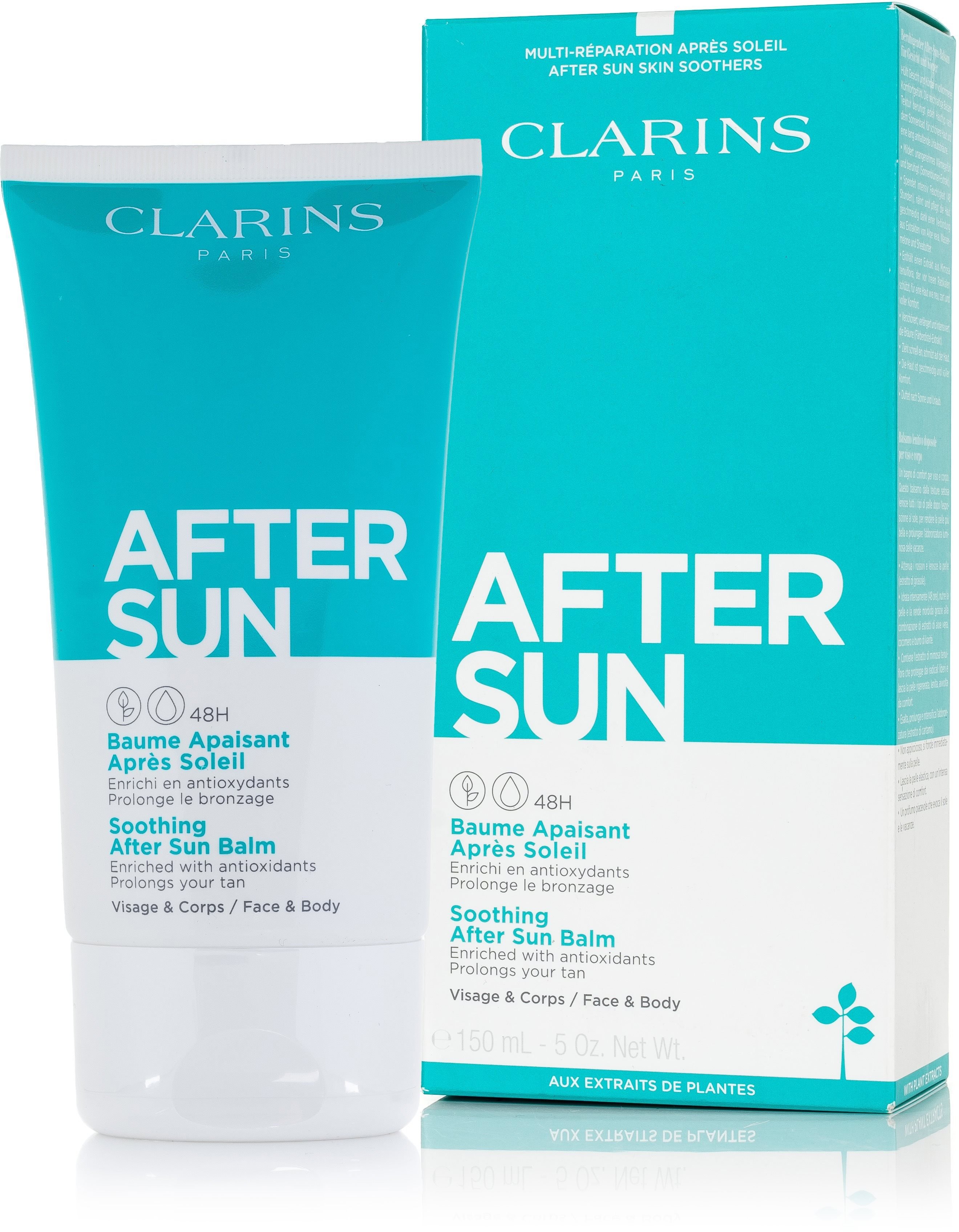 CLARINS Soothing After Sun Balm se hodí na starost o pokožku podrážděnou sluncem