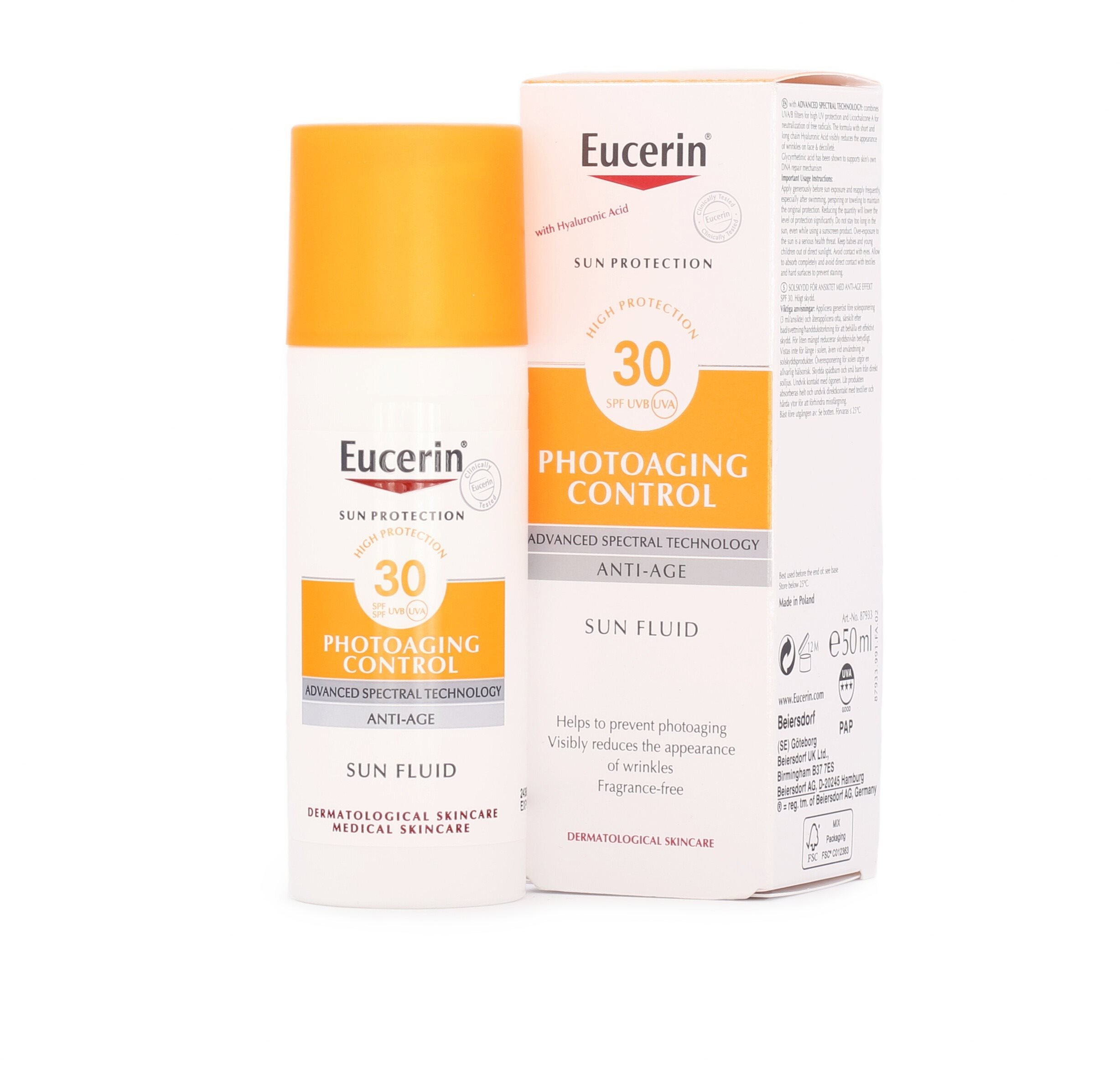 EUCERIN Sun Photoageing Control Fluid SPF 30 50 ml