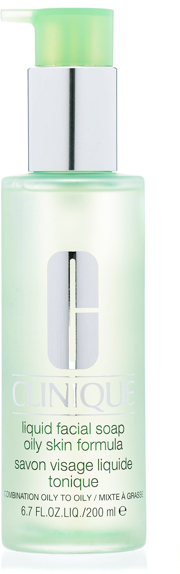CLINIQUE Liquid Facial Soap Mild je vhodný pro citlivou, smíšenou a suchou pokožku