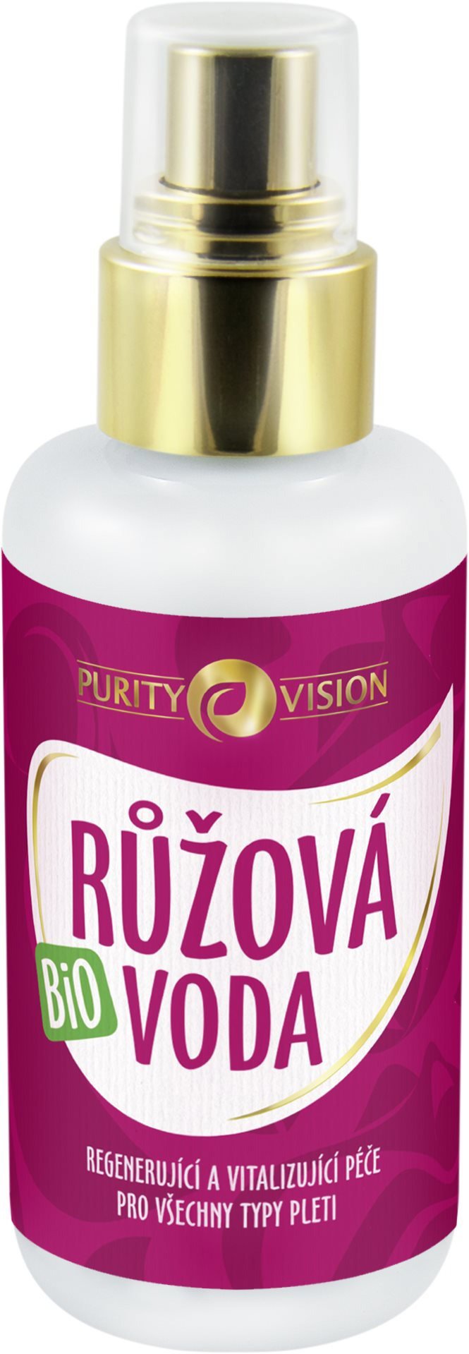 pleťová voda Bio růžová voda PURITY VISION 100 ml